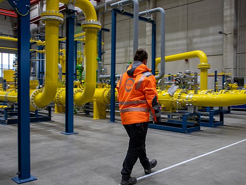 Brenngasversorgungsanlage Brenngasversorgungsanlage